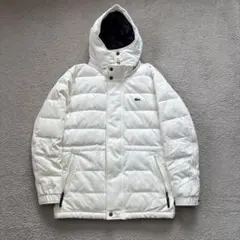 LACOSTE フード付きダウンジャケット