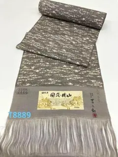 本場奄美大島紬 残糸織大島紬 証紙なし 横段 正絹 反物 T8503 - メルカリ