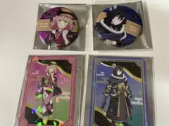 鬼滅の刃　奏宴　伊黒小芭内　甘露寺蜜璃　缶バッジ　カード　セット　メルカリ便