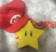USJ マリオ帽子 スーパースター ポップコーンバケットのサムネイル
