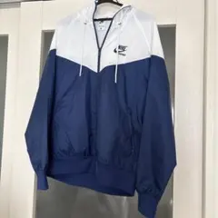 NIKE ナイロンジャケット ネイビー/ホワイト