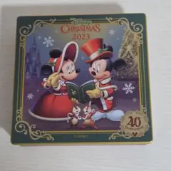 ディズニー クリスマス 2023 空き缶 40周年