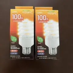エコ電球　100形　E26口金　電球色のサムネイル