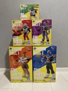 ドラゴンボールZ 一番くじギニュー特戦隊 フィギュア 5体セット