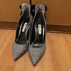 DIANA パンプス クロコ型押し グレー - メルカリ