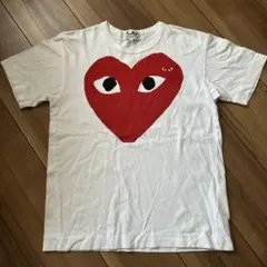 ぞ*の様 コム・デ・ギャルソン ハートプリント Tシャツのサムネイル