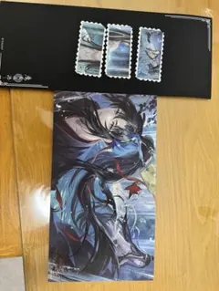 正規品 魔道祖師 くじ 重逢礼上卷心愿賞 六等礼 F賞 色紙&切手セット
