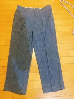 スーツスラックス メンズ スラックス パンツ ブルー系