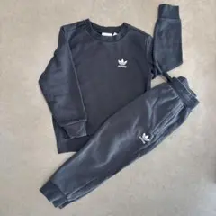 adidas originals セットアップ　110サイズ ブラック