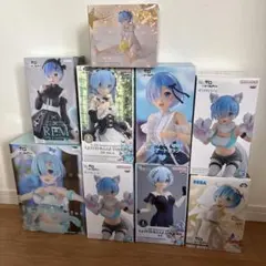 リゼロ　レム　フィギュア まとめ売り 新品未開封 リゼロ レム フィギュアまとめ売り - メルカリ