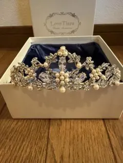 【訳あり】Love Tiara（ラブティアラ）　ブライダルアクセサリー