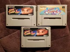 ストリートファイター2 ストリートファイターターボ 3本
