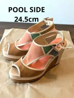 POOL SIDE 24.5cm 厚底 サンダル