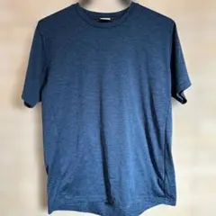 ダークブルー クルーネック Tシャツ