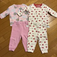 ユニクロ長袖パジャマ 2点セット