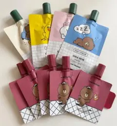 vt LINE FRIENDS リップ スキンケア まとめ売り