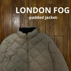 【LONDON FOG ロンドンフォグ】キルティング中綿ジャケット M ベージュのサムネイル