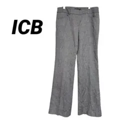2155M アイシービー　ICB スラックス　パンツ　フォーマル　オフィス　L