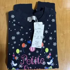 Petite Fleur トレーナー 150 ネイビー