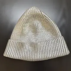 ZARA ニット帽 ビーニー シルバー Mサイズのサムネイル