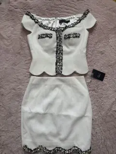 ROBE de FLEURS Glossy セットアップドレス 新品未使用 M