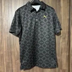 PUMA ブラック ポロシャツ