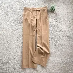 【Theory】スラックス パンツ モダン 上品 ベージュ オフィスカジュアル