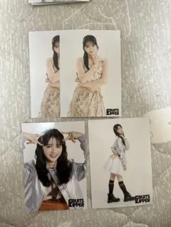 FRUITSZIPPER 鎮西寿々歌 生写真セット