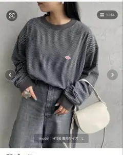 DANTON スウェットライク　ワンポイントロゴボダーロンTのサムネイル