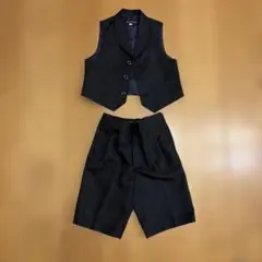キッズ　フォーマル　ハーフパンツ110cm ベスト(おまけ)