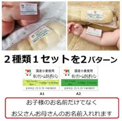 m1213h 高画質♡ちぎりパンベビーフォトカード♡2種類1セットx2パターン