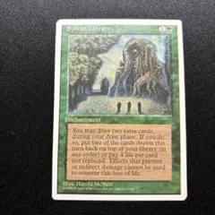 MTG 森の知恵/Sylvan Library 4ED版 英語 1枚