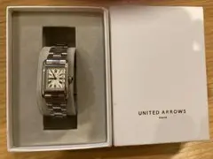 UNITED ARROWS スクエアメタル腕時計 シルバーのサムネイル