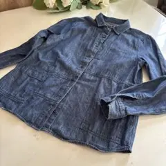 NORTHERN TRUCK ポケットデザイン可愛いデニムジャケット シャツ