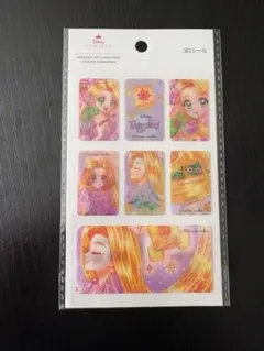 Disney プリンセス　ラプンツェル　3Dシール