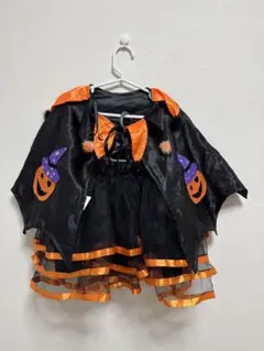ハロウィン キッズコスチューム カボチャデザイン　100cm