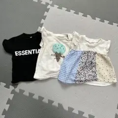 【80cm】Tシャツ・ワンピースセット