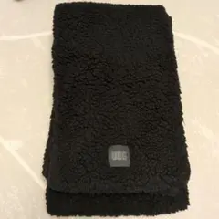 UGG ボア素材 ブラックマフラー