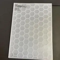 Cuttlebug 六角形パターン エンボスフォルダー