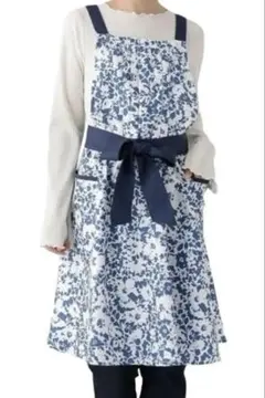 アフタヌーンティー　エプロン 花柄のサムネイル