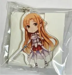 電撃文庫 アクリルマスコット ソードアート・オンライン アスナSAOキーホルダー