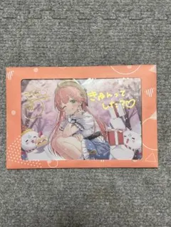 直筆サイン チェキカード 単品】ホロライブ さくらみこ 誕生日記念2025