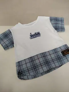キッズ服　Tシャツ　半袖　100　ホワイト