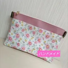 ピンクのサコッシュ※ミニ※ ポーチ※ショルダーバッグ※ハンドメイド