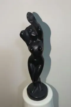 南部鉄器（鋳物）裸婦像（女性像）栓抜き　昭和レトロ