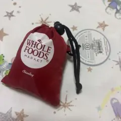 【新品】Whole Foods Market エコバッグ チコバッグ レッドのサムネイル