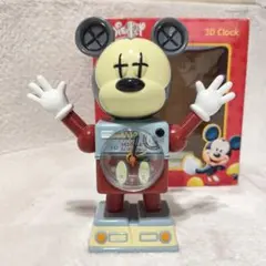 レア✨️ディズニー ミッキーマウス レトロ 目覚まし時計 動作確認OK！ロボットのサムネイル