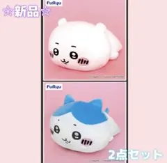 ちいかわ　だららんBIGぬいぐるみ　ハチワレ　ちいかわ　2点セット