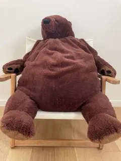 12月23日まで　IKEA 大きい茶色のクマのぬいぐるみ