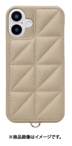 新品　Triangle Puffy Case iPhone 16 Plus BEのサムネイル